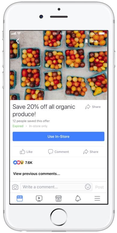 facebook offer ads